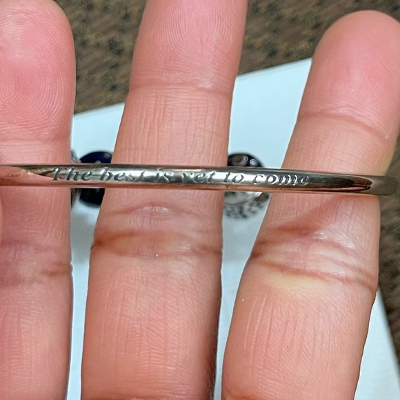 NWOT Pandora Fireworks Bangle Bracelet w/ 3 Christmas Charms EUC - Picture 7 of 17